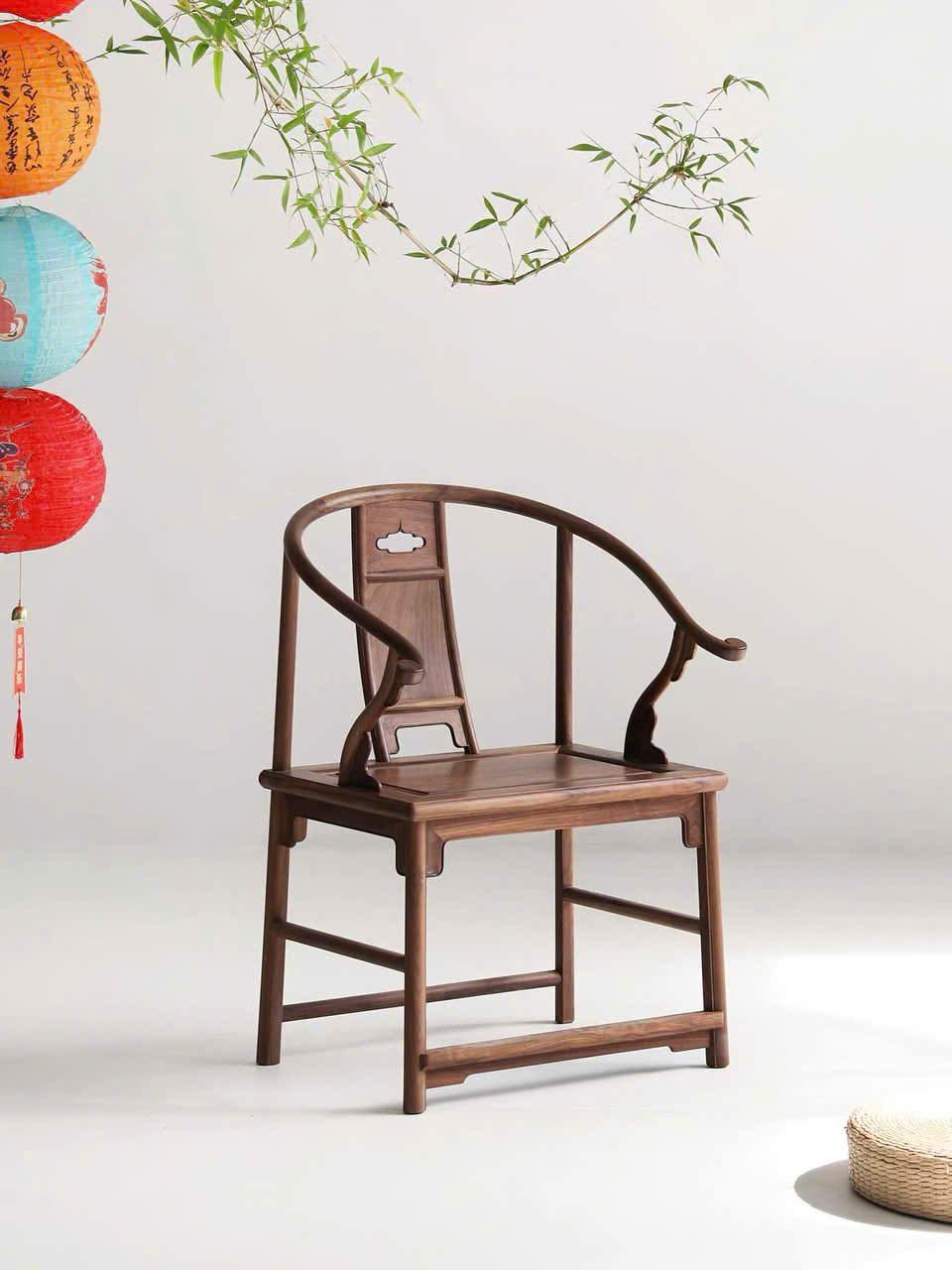 Bản vẽ Ghế Minh Vai Tròn (Mẫu 03)